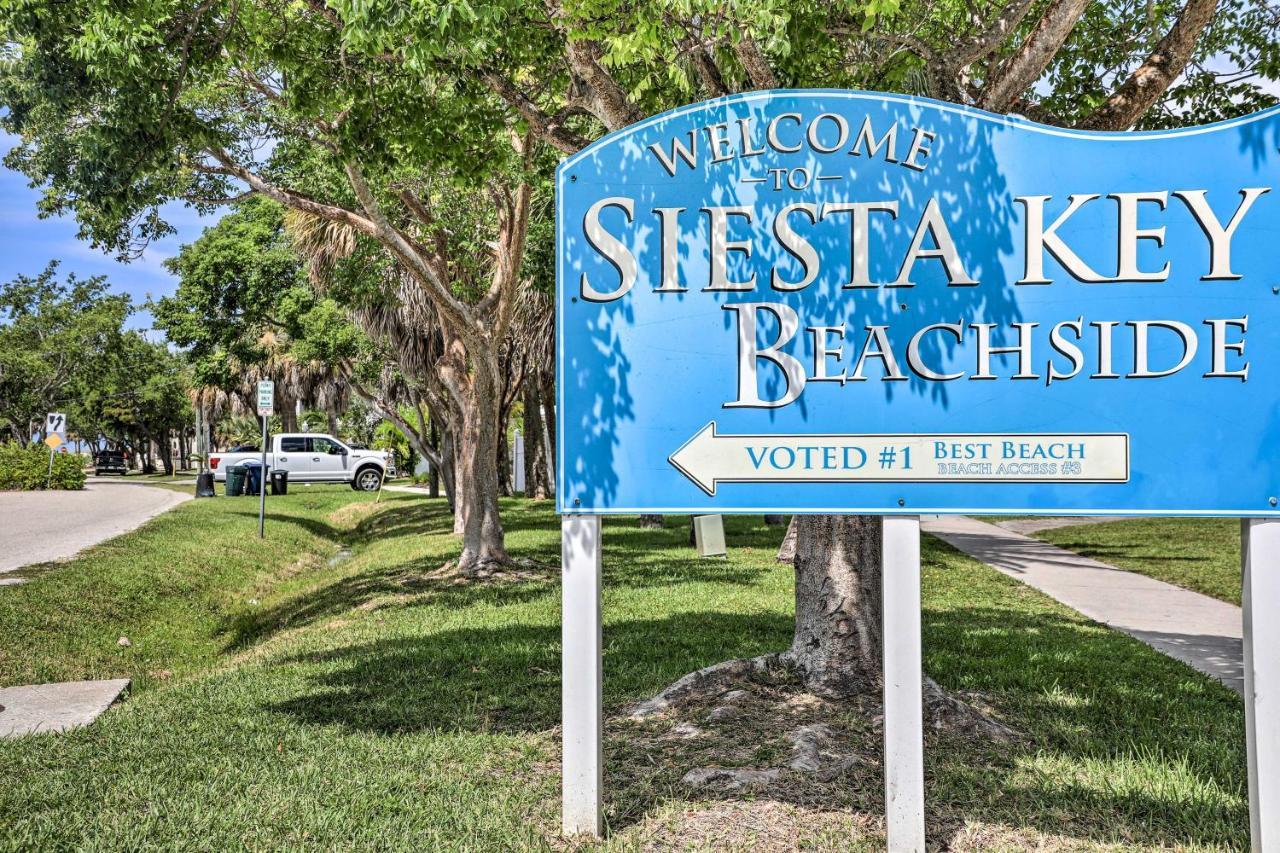 Siesta Key Village Studio On Canal Near Beach 萨拉索塔 外观 照片